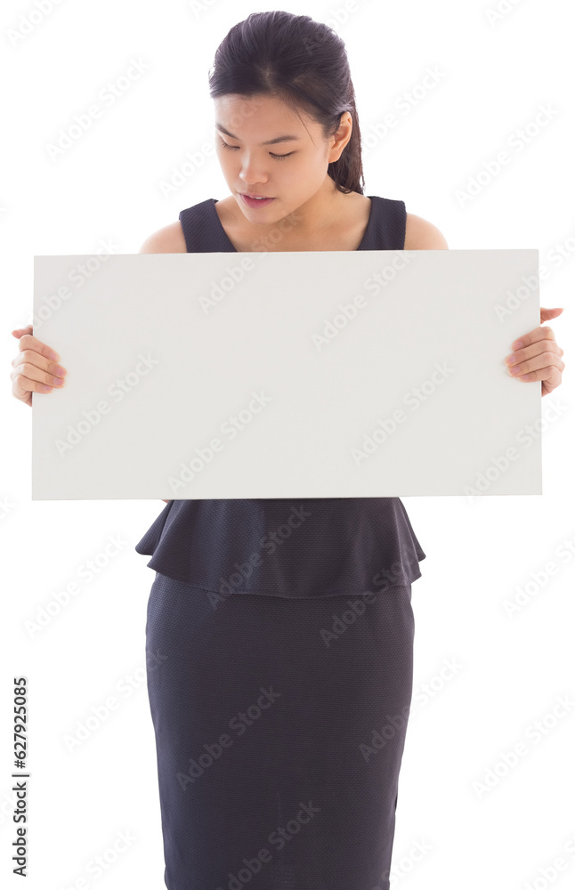 Digital png photo of biracial casual businesswoman on transparent background Digital png photo of biracial casual businesswoman on transparent background