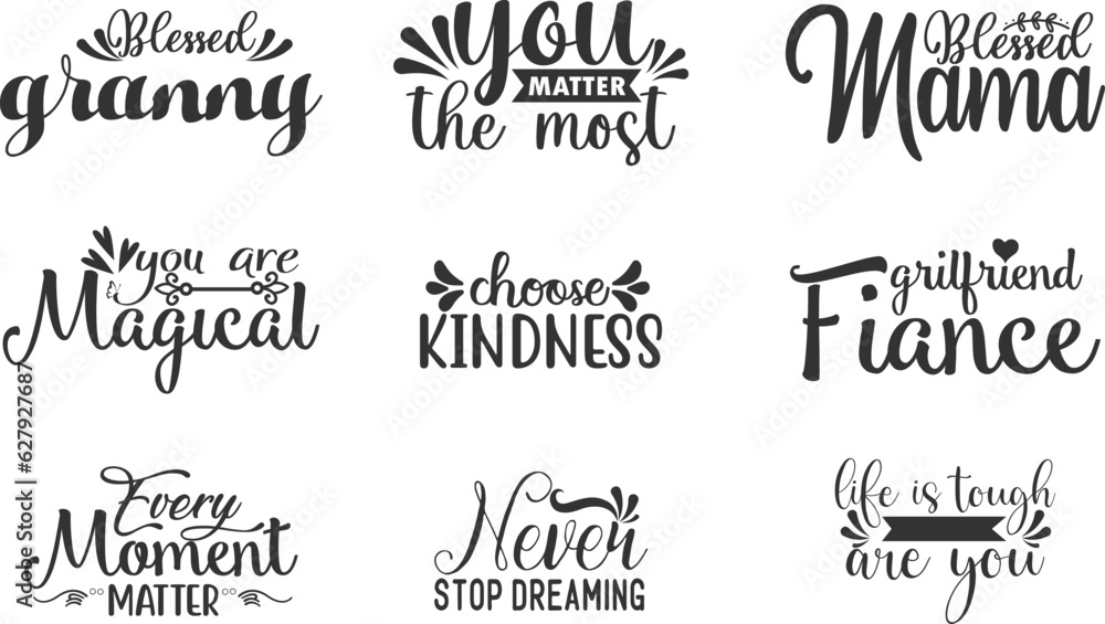 Inspirational Quotes SVG Bundle Inspirational Quotes SVG Bundle