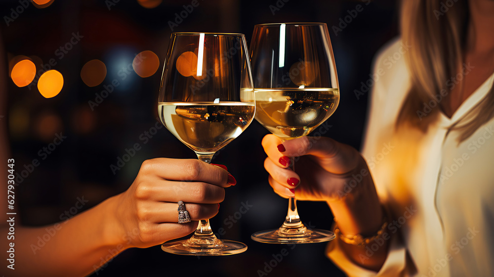 The women are seen at a wine tasting event, exploring various wine flavors and expanding their knowledge of wine appreciation.