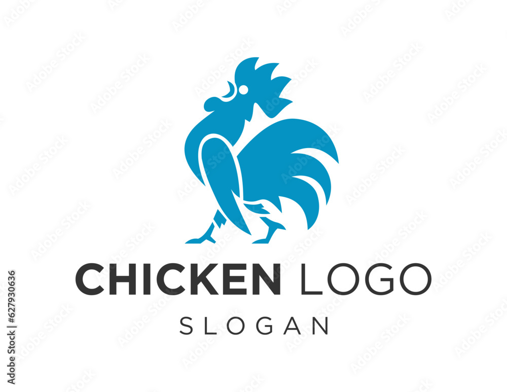Logo design about Chicken on a white background. made using the CorelDraw application. Logo design about Chicken on a white background. made using the CorelDraw application.