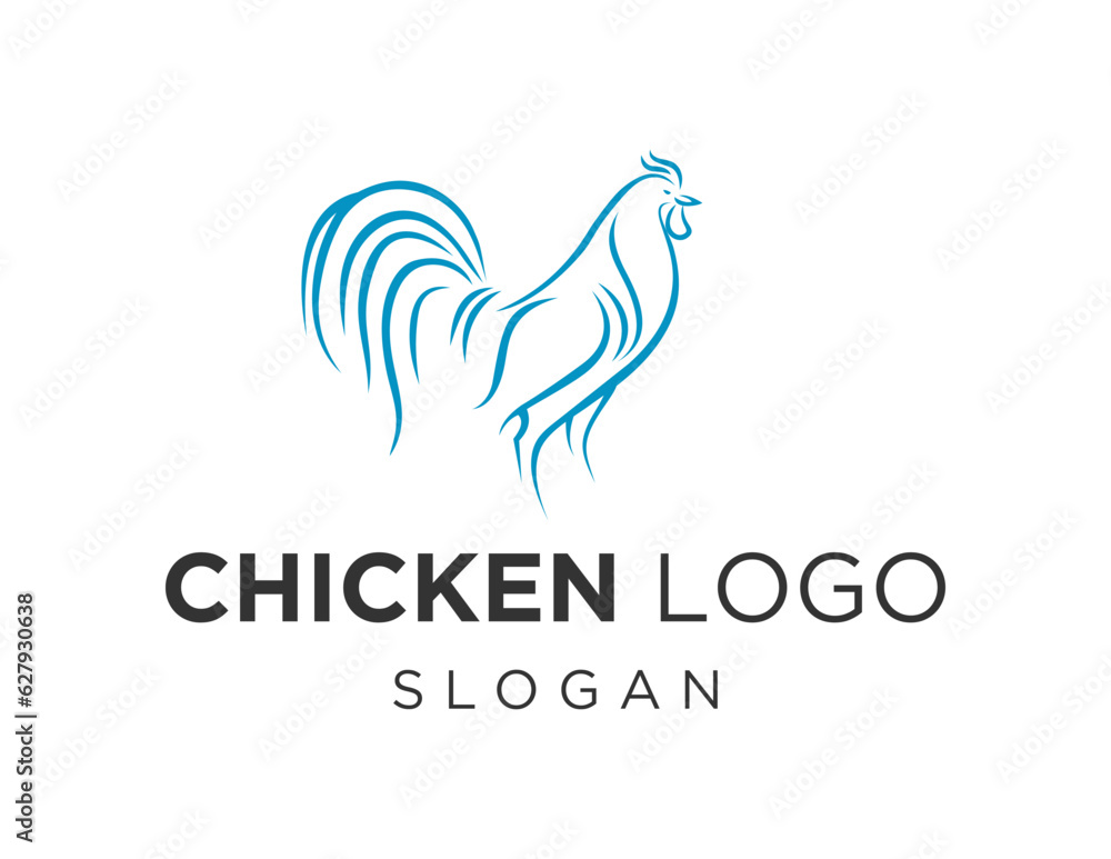 Logo design about Chicken on a white background. made using the CorelDraw application. Logo design about Chicken on a white background. made using the CorelDraw application.
