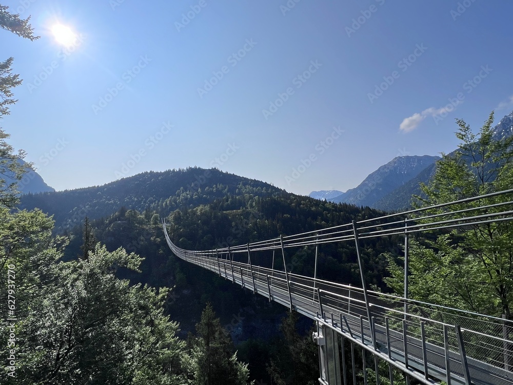 Hanging bridge