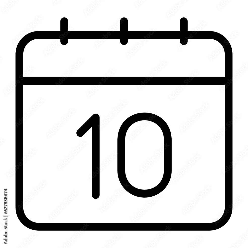 calendar line icon calendar line icon