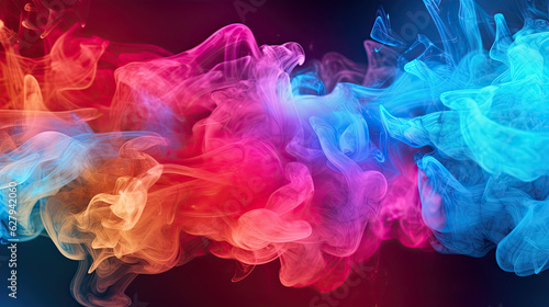 colorful smoke background