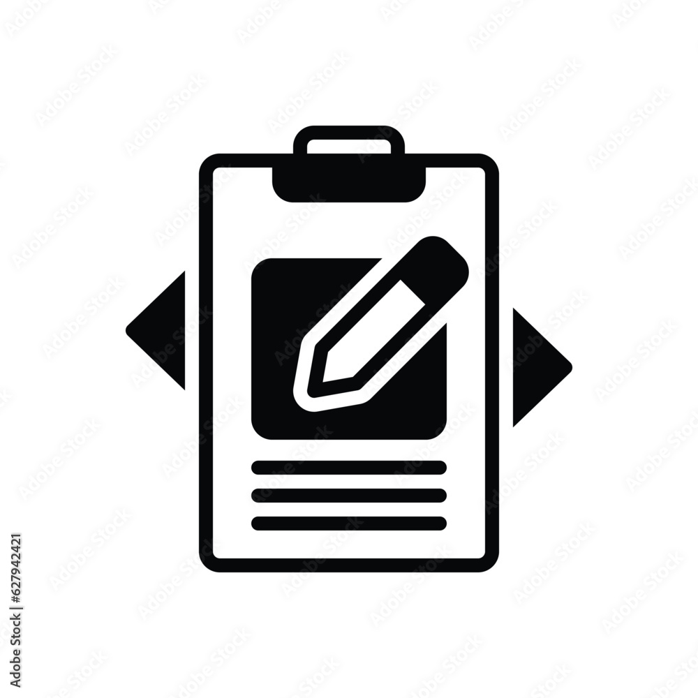 Black solid icon for composed Black solid icon for composed