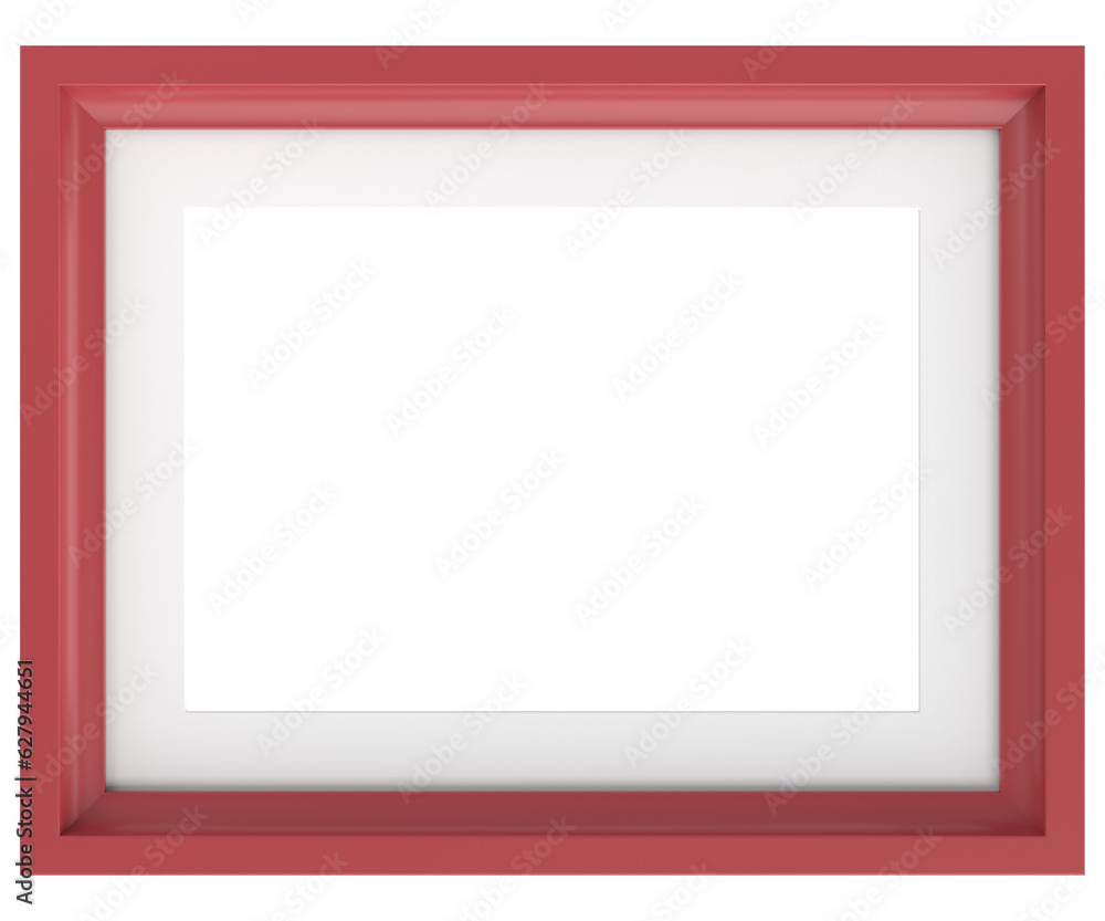 Picture frame. Landscape frame. 3D illustration. Picture frame. Landscape frame. 3D illustration.