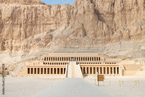 Hatshepsut s mortuary temple  near the Valley of the Kings