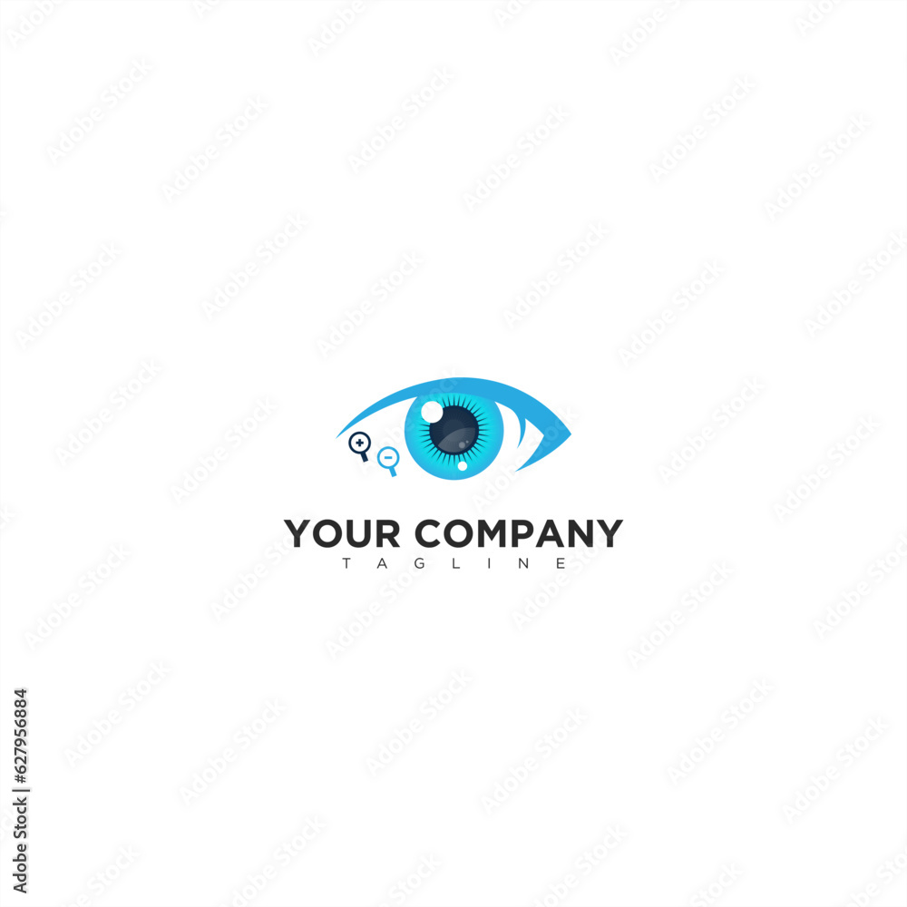 Optical Eyes Logo Vector Modern Optical Eyes Logo Vector Modern