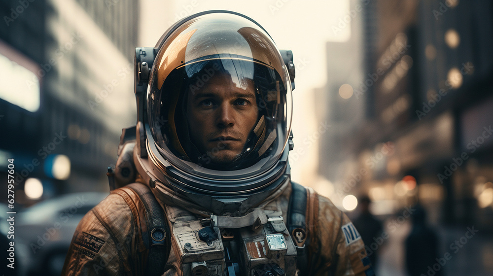 Astronaut's Gaze: Witnessing the Cosmic Wonders, Generative AI Astronaut's Gaze: Witnessing the Cosmic Wonders, Generative AI