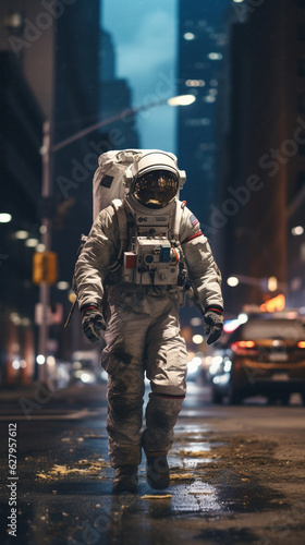 Astronaut in the City of Multiverses: A Glimpse Beyond, Generative AI