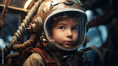 Astronauts in the Making: Toddlers Embrace Early Space Dreams, Generative AI © Adolfo Perez Design