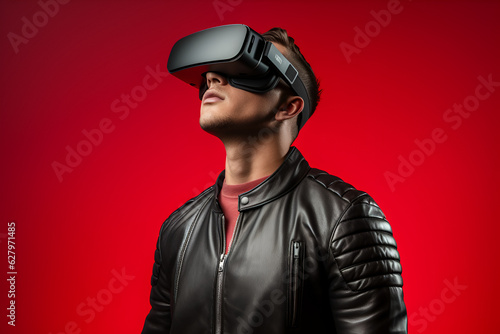 Virtual Reality in Red and Black © alphazero