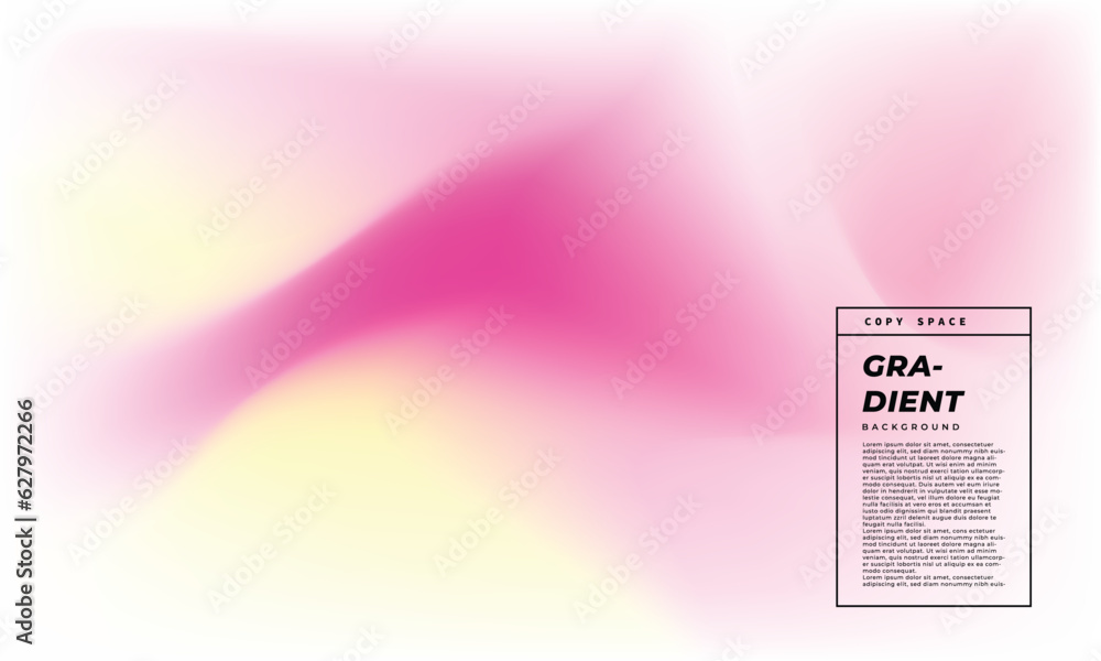 Pink and yellow soft gradient mesh background template copy space. Modern and dynamic colour gradation backdrop design for poster, banner, landing page, magazine, cover, or presentation page. Pink and yellow soft gradient mesh background template copy space. Modern and dynamic colour gradation backdrop design for poster, banner, landing page, magazine, cover, or presentation page.