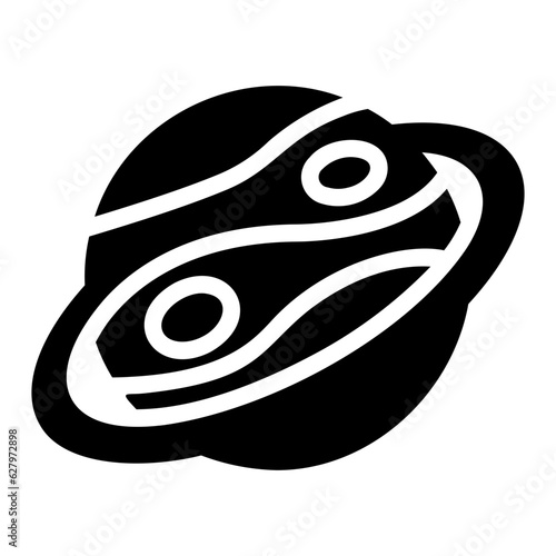 uranus Solid icon