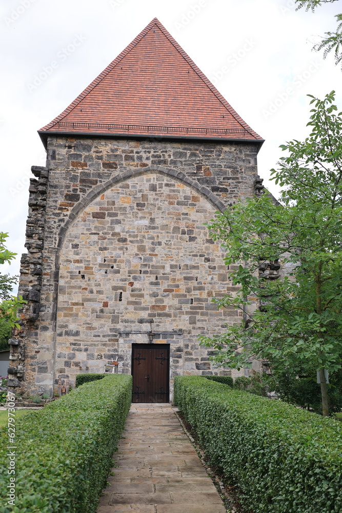 Blick auf das ehemalige Kloster im Zentrum von Stadthagen in Niedersachsen