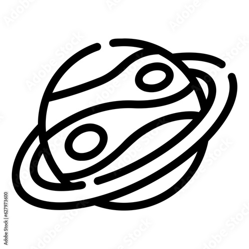 uranus Line Icon