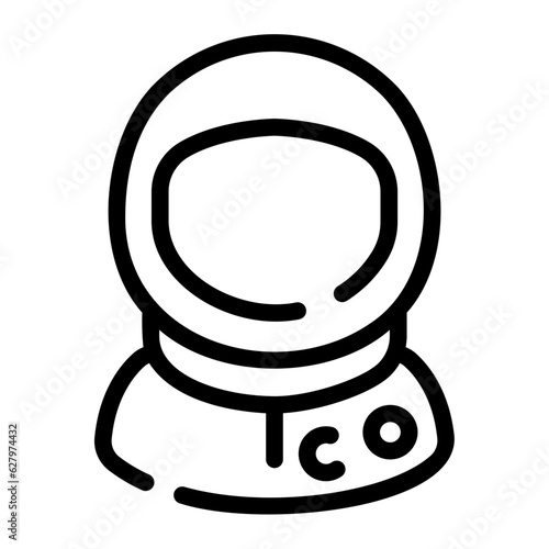 helmet Line Icon