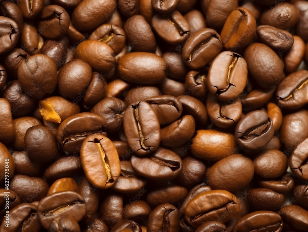 Coffee beans, coffee seeds textured background. Coffee beans, coffee seeds textured background.
