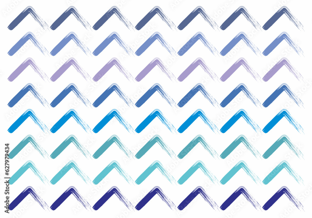 Geometric brush stroke pattern for various design purposes isolated on white background. 