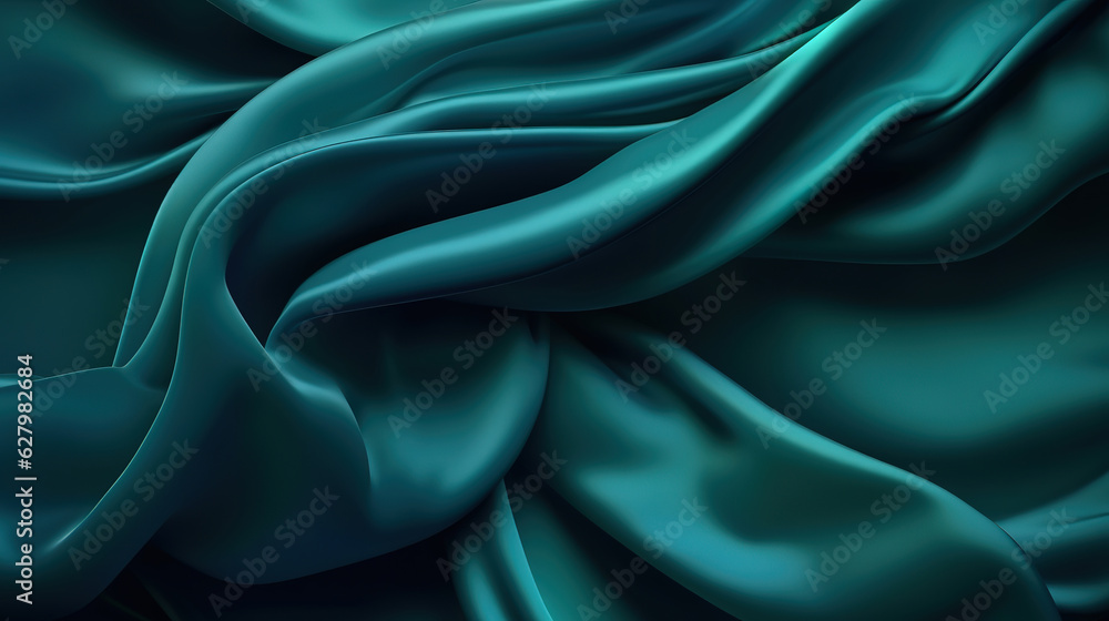 Obraz premium Elegant silk concept with copy space. Generative Ai