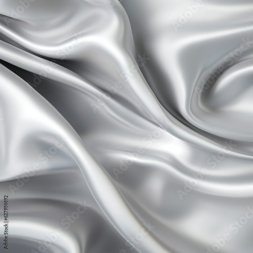 Abstract silver background luxury white cloth of grunge gray silk texture satin velvet material, luxurious background or elegant wallpaper