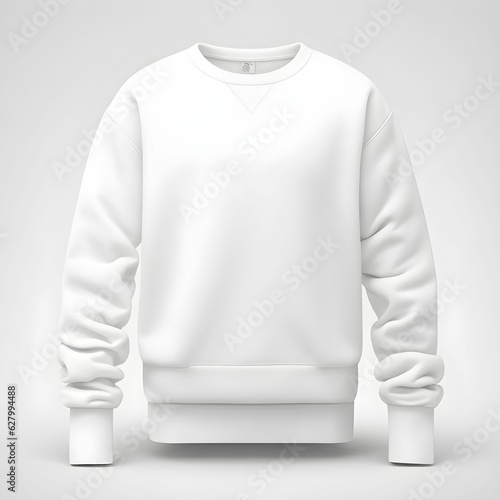 Shirt Crewneck Sweetshirt Fashion Basic Blank Mock Up For Advertisement Bussines Textile garment industry