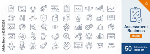 Assessment icons Pixel perfect. performance,evaluate,graphic,...
