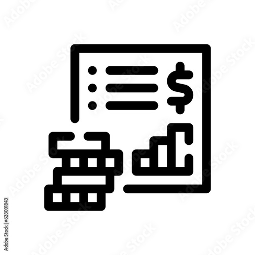 finance line icon