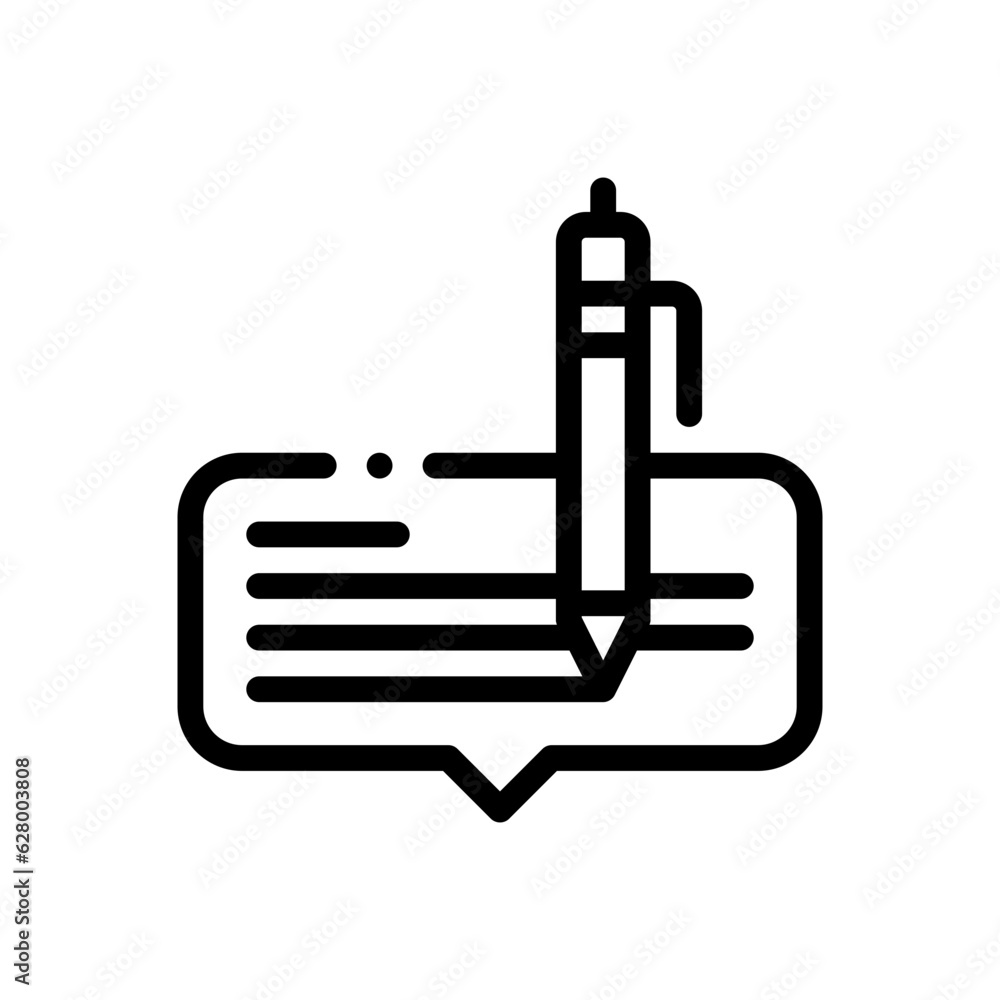 feedback line icon feedback line icon