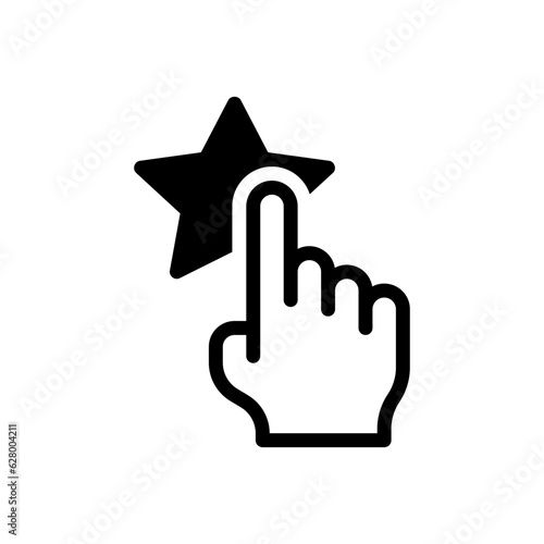 rating glyph icon
