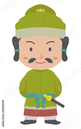 偉そうな古代日本の貴族