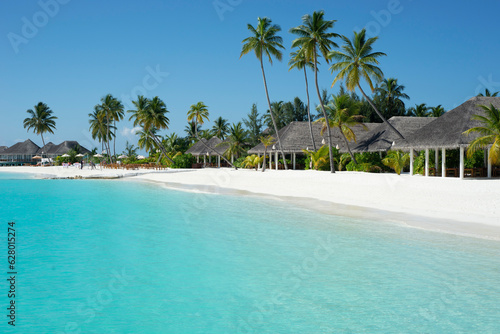 Beautiful beaches in the Maldives