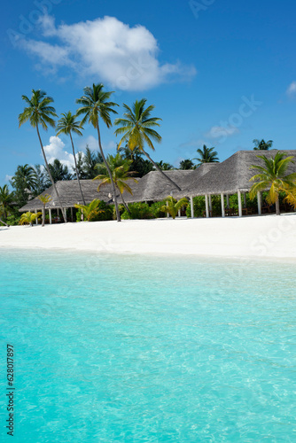Beautiful beaches in the Maldives