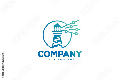 Technology Logo Design - Tech Logo Design Template 