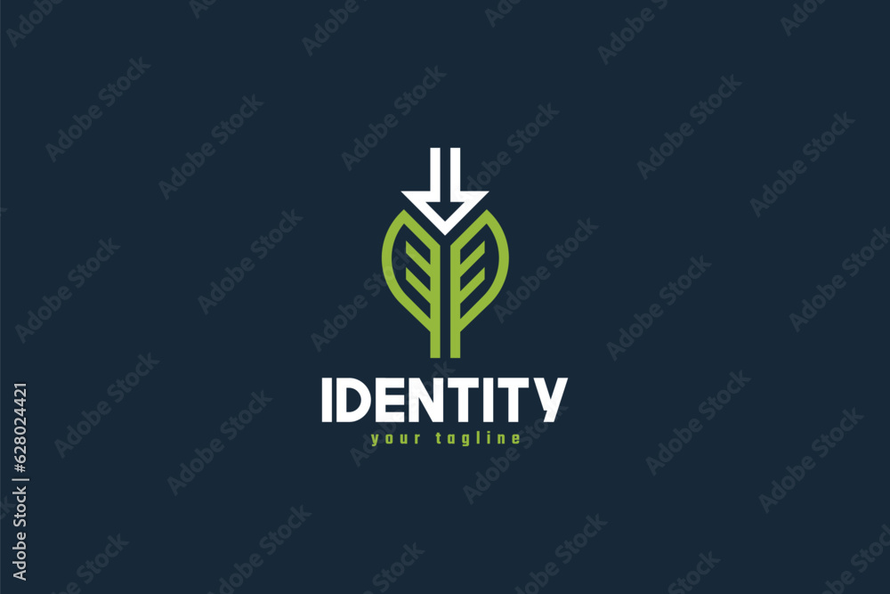 Nature Logo Design - Ecological Logo Design Template Nature Logo Design - Ecological Logo Design Template