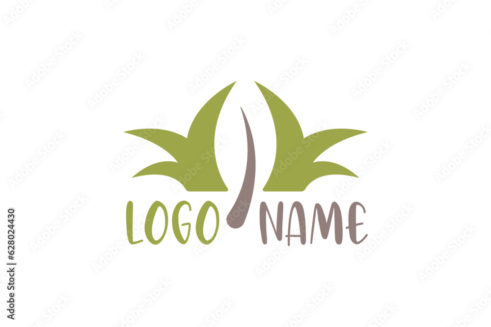 Nature Logo Design - Ecological Logo Design Template