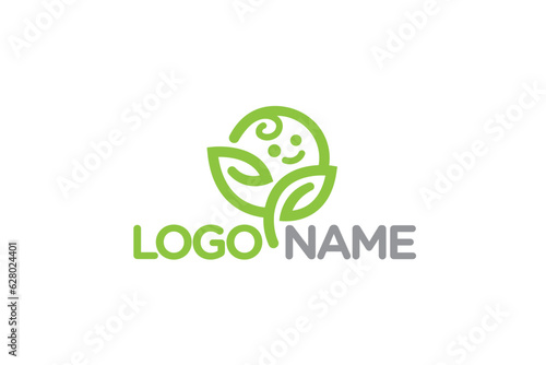 Nature Logo Design - Ecological Logo Design Template