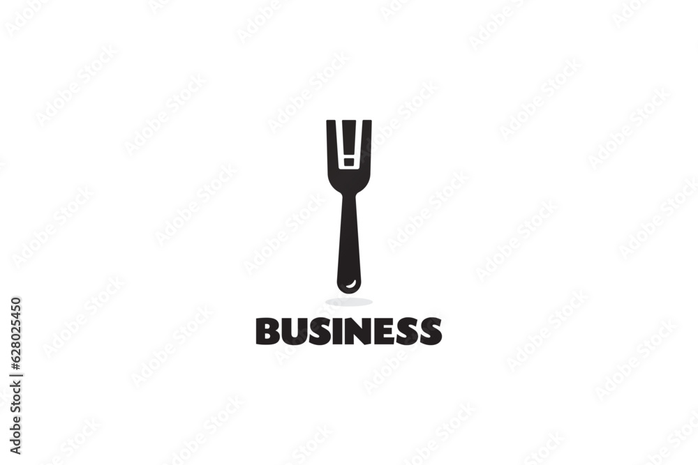 Fototapeta premium Food and Drinks Logo Design - Restaurant Logo Design Template