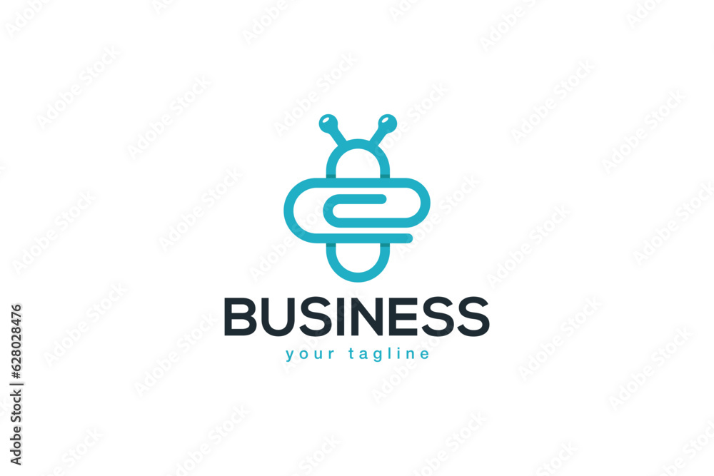 Bug Logo Design - Office Logo Design Template