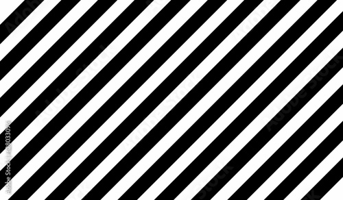 black and white diagonal stripes seamless pattern background and wallpaper 