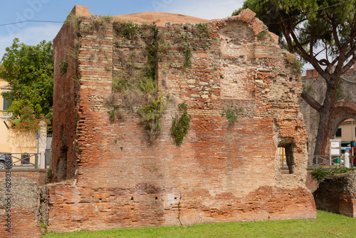 Ruins of the Roman era thermal complex known as Terme di Nerone photo