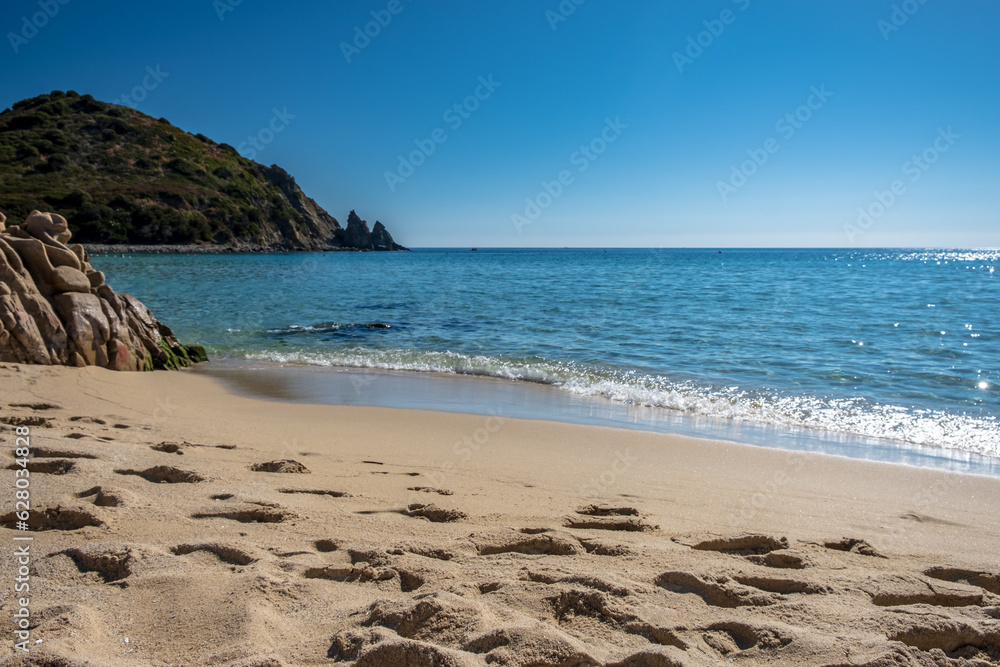 Cala Monte Turno, Sardinia, in a summer day Cala Monte Turno, Sardinia, in a summer day