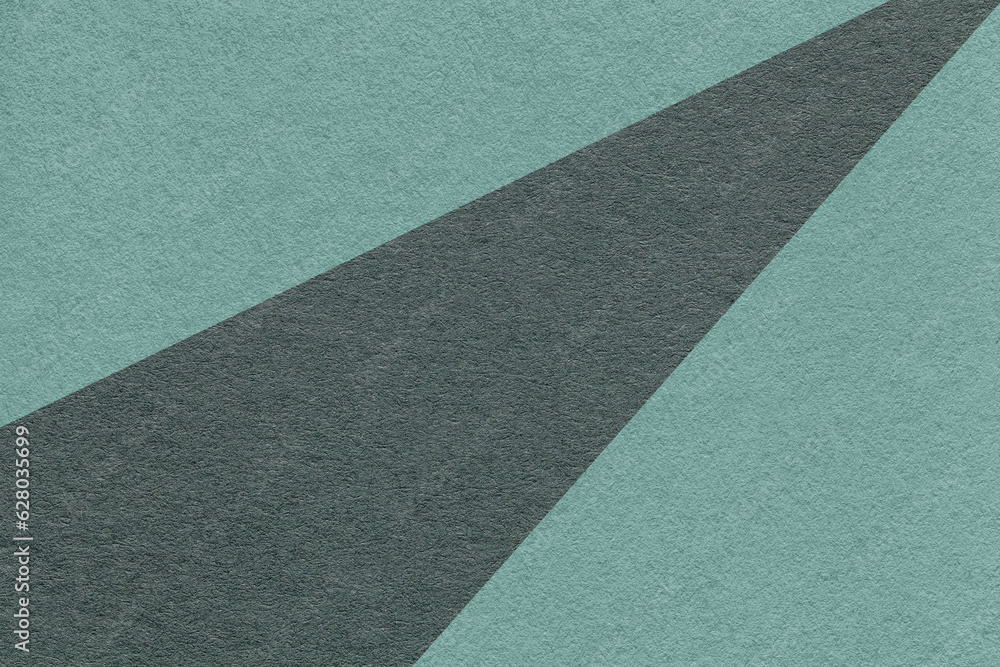 Texture of old craft dark cyan and teal color paper background, macro. Structure of vintage abstract cardboard Texture of old craft dark cyan and teal color paper background, macro. Structure of vintage abstract cardboard