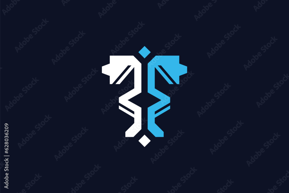 Obraz premium Letter T Logo Design - Logo Design Template 