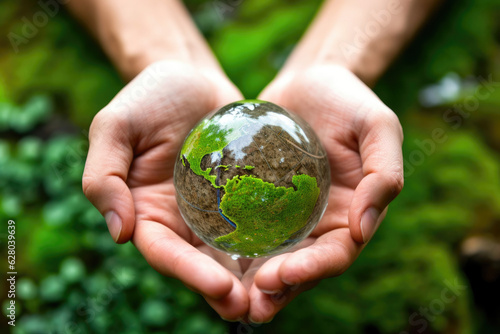 Fototapeta Naklejka Na Ścianę i Meble -  Joining Forces for a Cleaner World