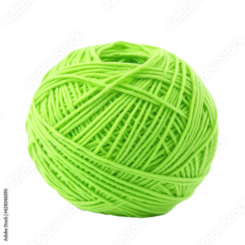 Ball  of  thread. for knitting isolated