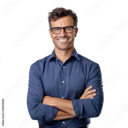 Businessman isolated.