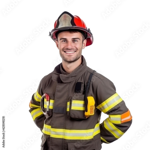 Man fire fighter photo