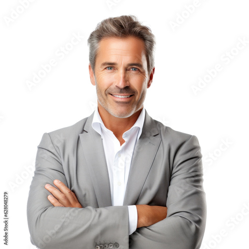 Businessman isolated.