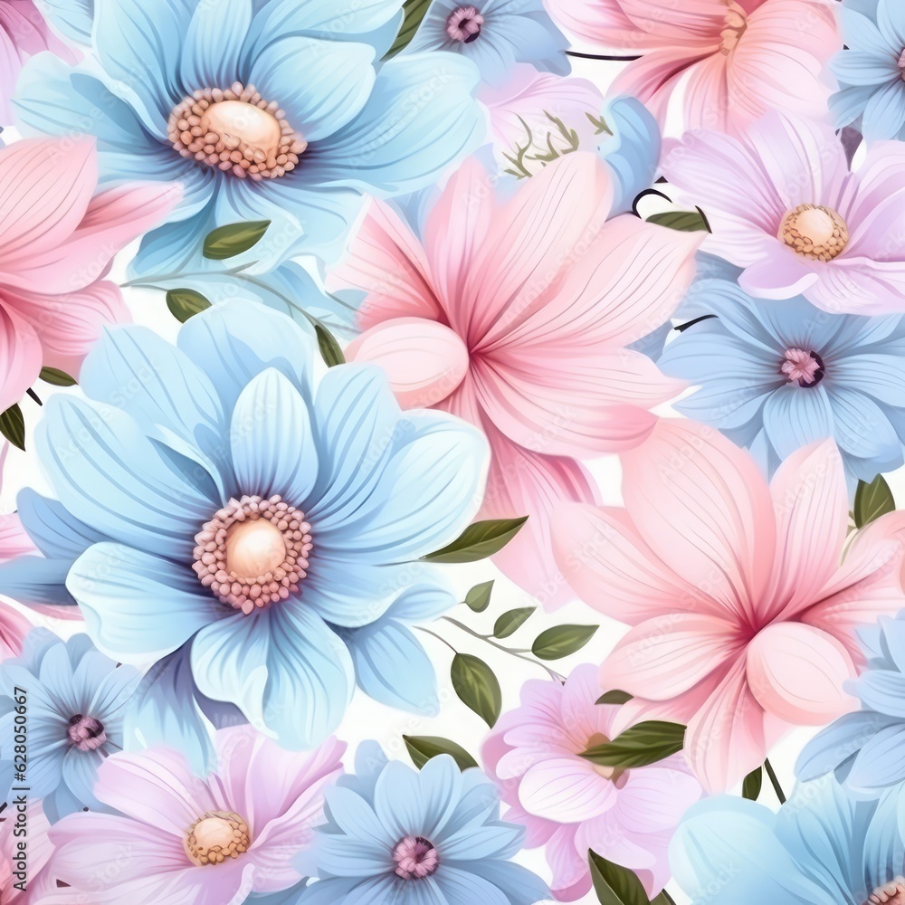 seamless pattern with flowers seamless pattern with flowers
